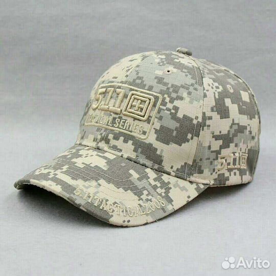 Кепка-бейсболка 5.11 Tactical камуфляжная Rip-stop