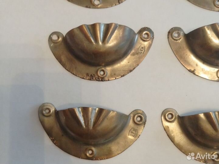Мебельные ручки ракушки винтаж
