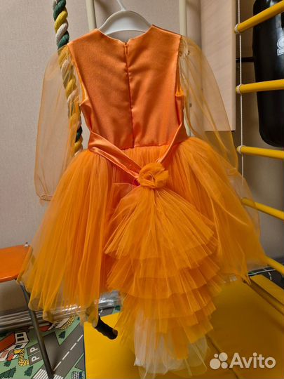 Платье для девочки лисичка 104