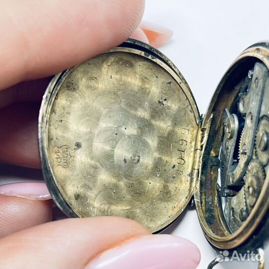 Часы Lave remontoir cylindre 0,875 серебро