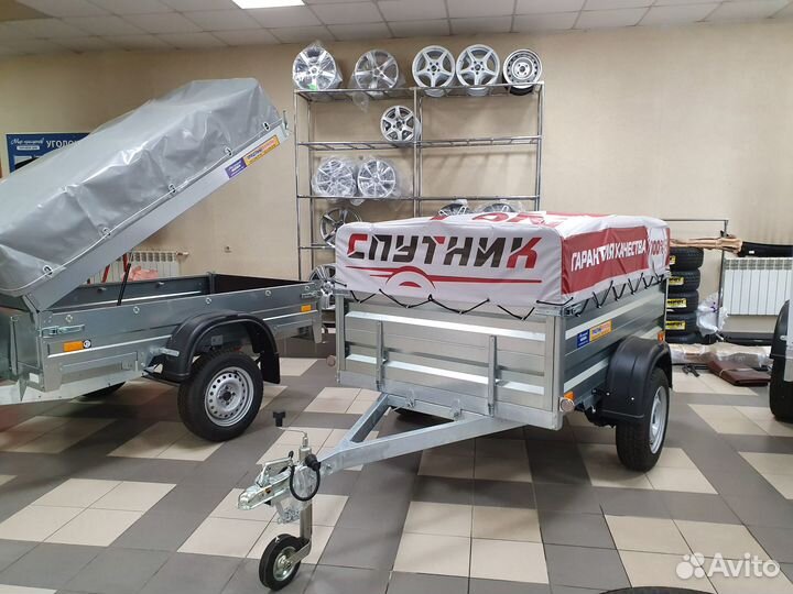 Прицепы спутник