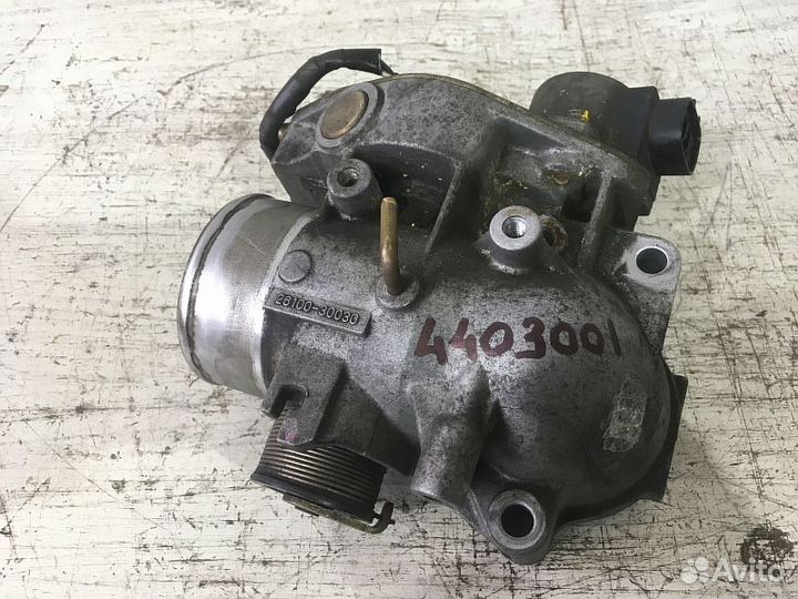 Заслонка дроссельная Toyota Prado 120 1KD-FTV 2kd