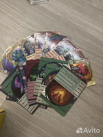 Карточки bakugan