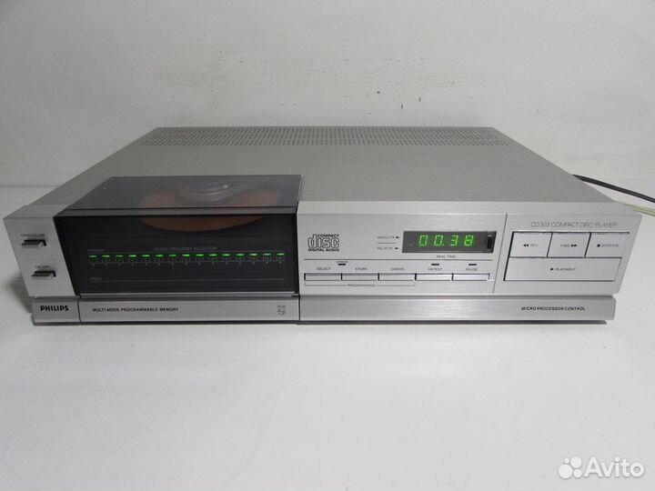 Philips CD303 CD-Плеер Belgium 1986г
