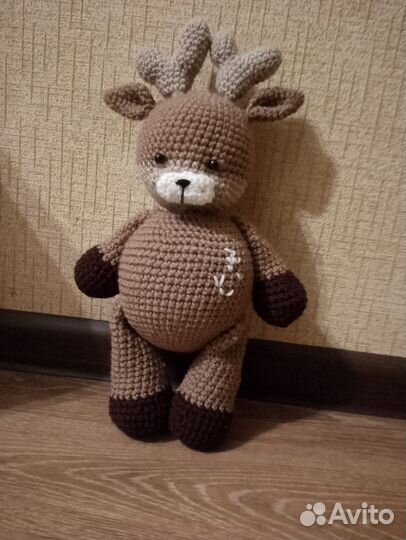 Оленёнок -Амигуруми