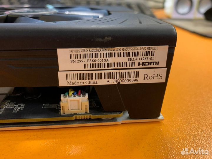 Видеокарта Sapphire Nitro+ Radeon RX580 8Gb