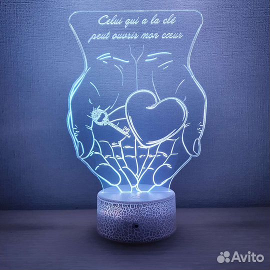 3D светильники, детские ночники