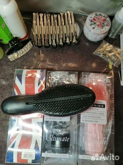 Массажная расчёска, для нарощенных волос