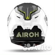 Шлем интеграл Airoh GP550 S Rush White Yellow Gloss S