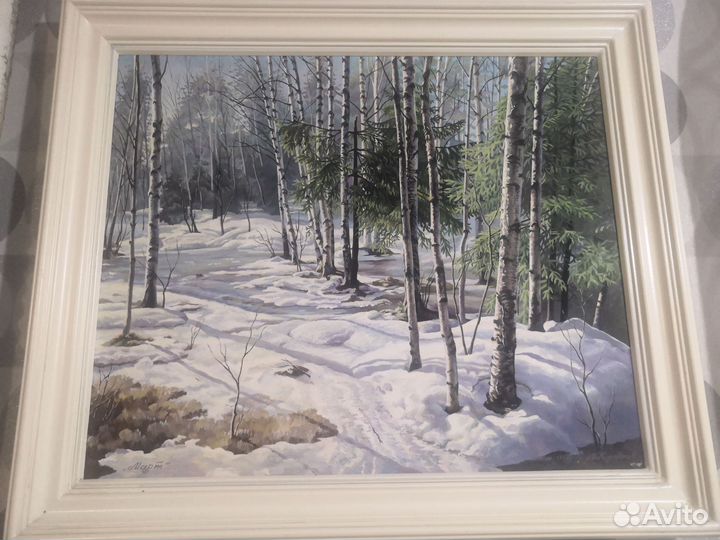 Картина маслом на холсте