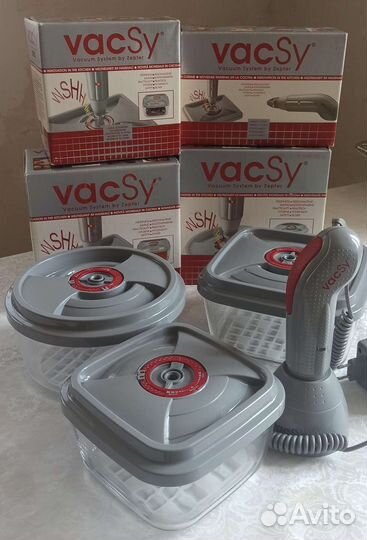 Vacsy zepter контейнеры и насос новые