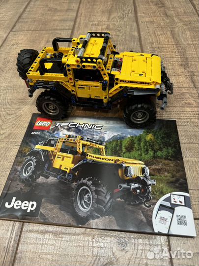 Конструктор lego Technik 42122 Jeep Wrangler