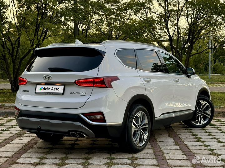Hyundai Santa Fe 2.2 AT, 2019, 52 200 км