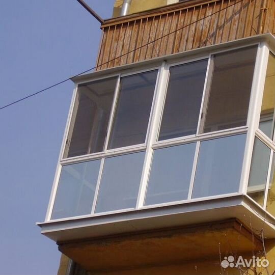 Остекление балконов и лоджий в рассрочку L3342