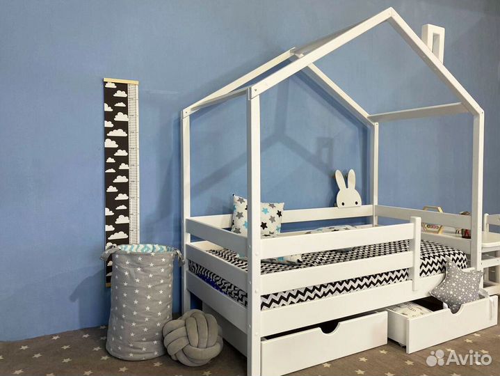 Детская кровать домик
