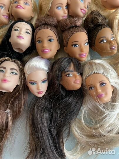 Barbie Головы от кукол