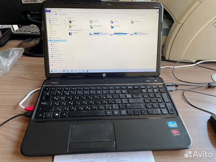 Ноутбук на i5 hp pavilion g6