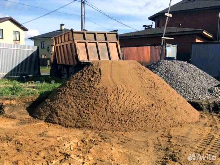 Щебень, песок от производителя с доставкой