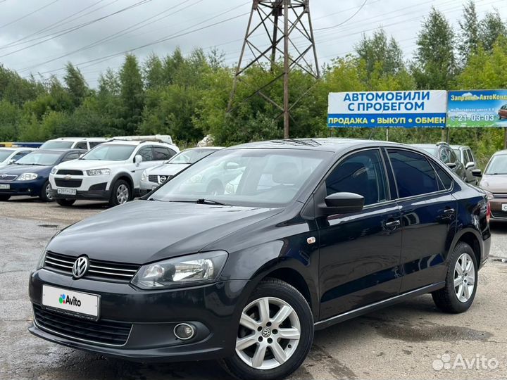 Volkswagen Polo 1.6 AT, 2012, 176 697 км