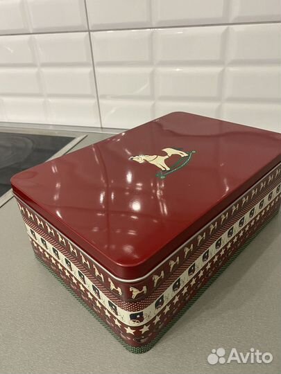 Коробка икея большая (металл)