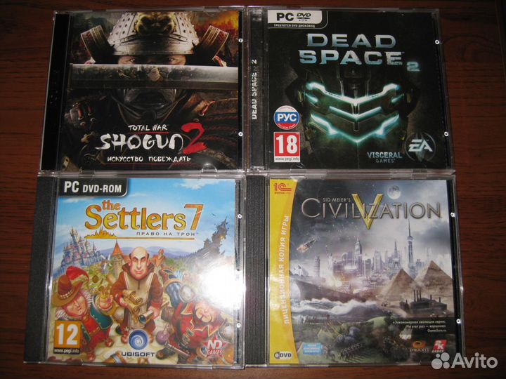 Игры лицензионные PC DVD