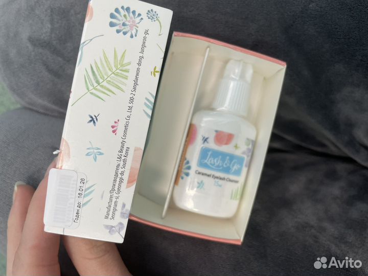 Обезжириватель для наращивания ресниц lash go