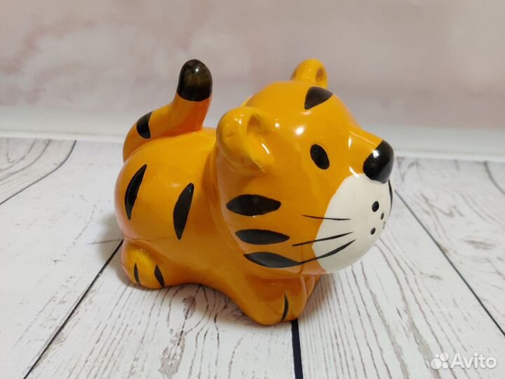 Новая керамическая копилка тигр