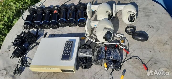 Набор камер видеонаблюдения 9 камер и регистратор