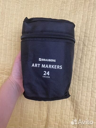 Маркеры для скетчинга двухсторонние Brauberg