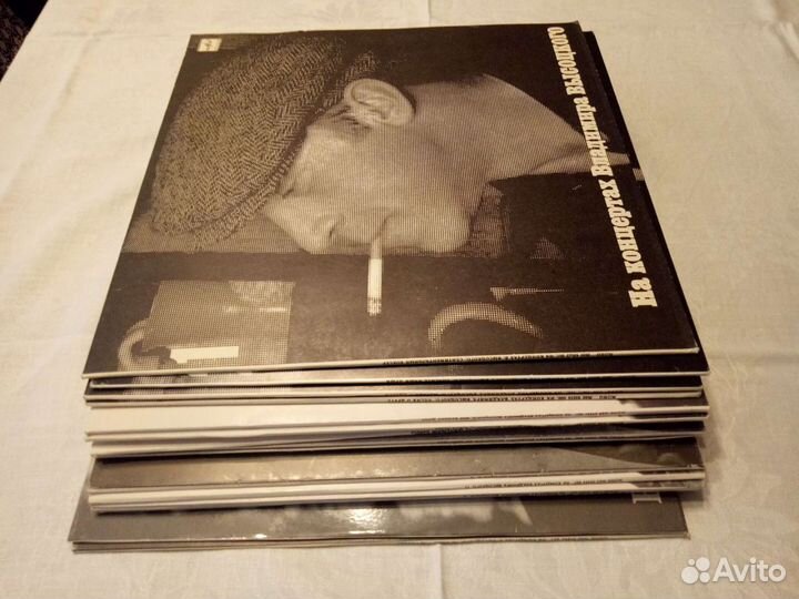 Виниловые пластинки Высоцкий- комплект
