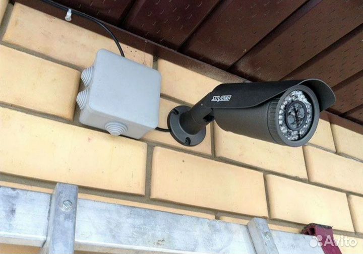 Установка видеонаблюдения