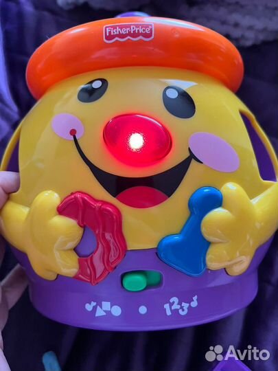 Горшочек-сортер Mattel Fisher price