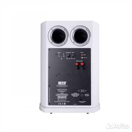 Активный сабвуфер Heco Victa Elite Sub 252 A White