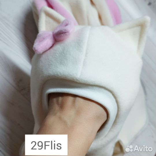 Комплект шлем и рукавички для малышей