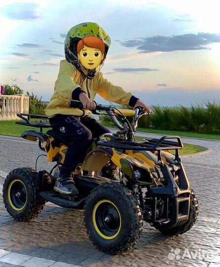 Квадроцикл детский электрический бу