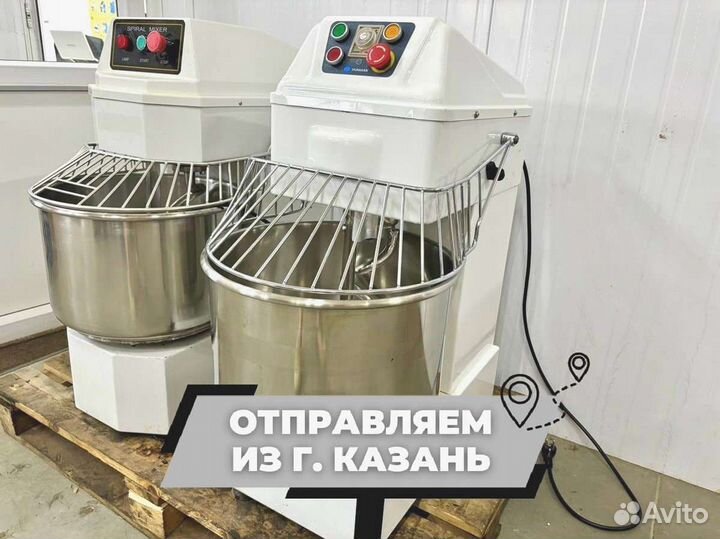 Тестомес спиральный Hurakan HKN-M30SN2V