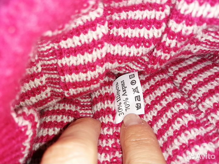 Новый зимний комплект шапка, шарф 48-52р