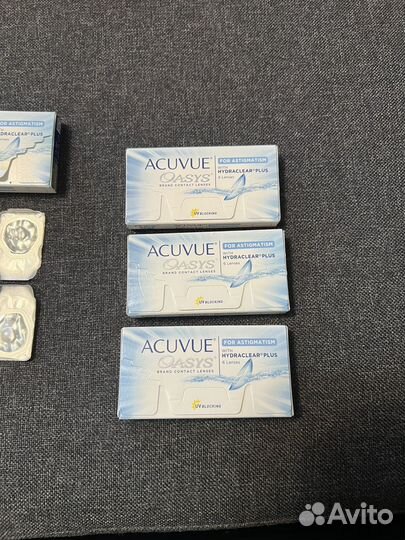 Линзы Acuvue Oasys -1.75