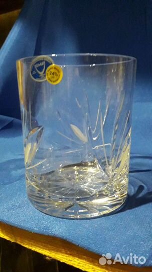Стаканы хрустальные новые