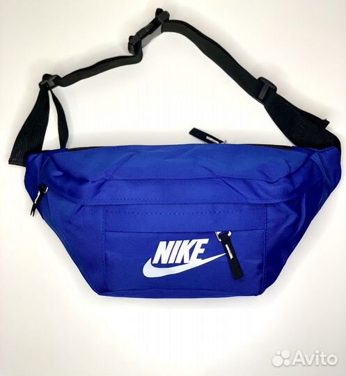 Поясная сумка Nike синяя