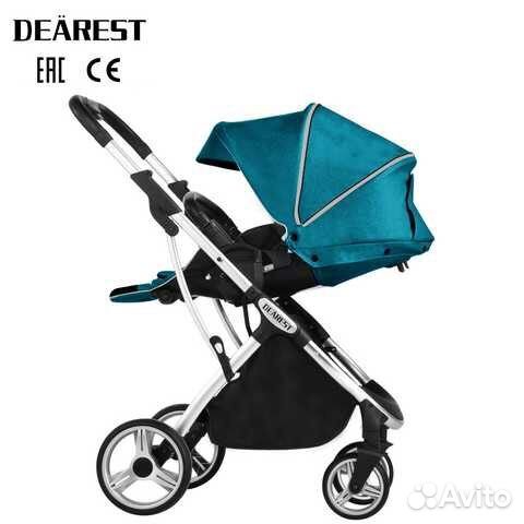 Коляска с реверсивным блоком Dearest 1108