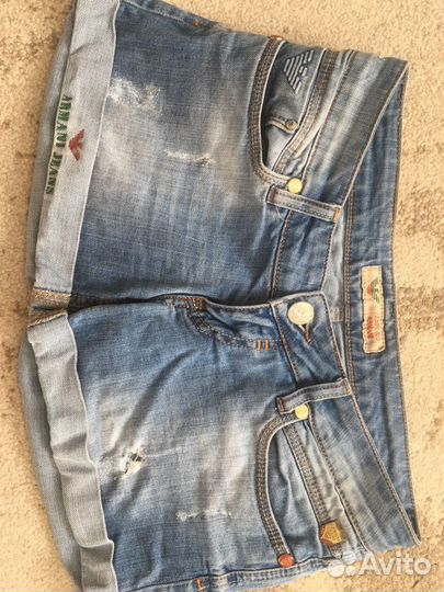 Шорты джинсовые