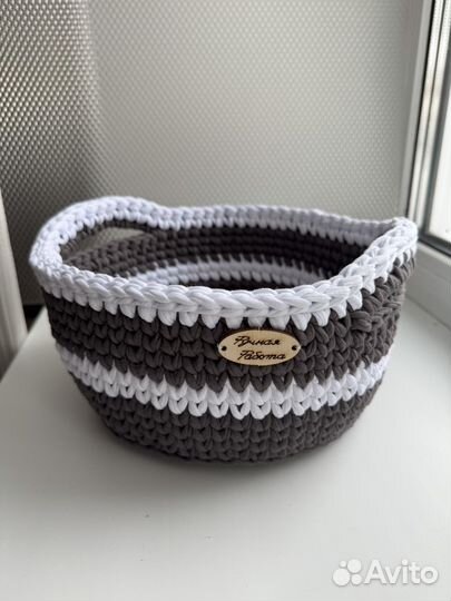 Корзинка для хранения ручной работы