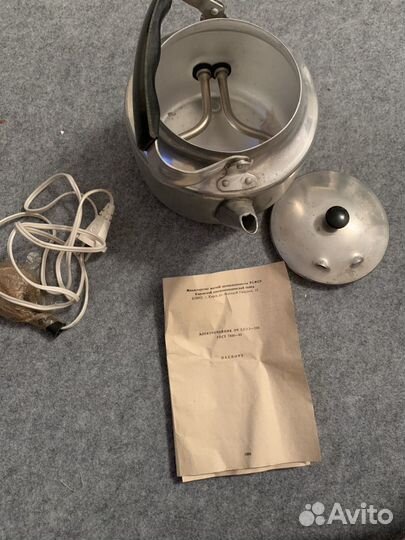 Электрочайник эч 2,5 СССР 1990 года