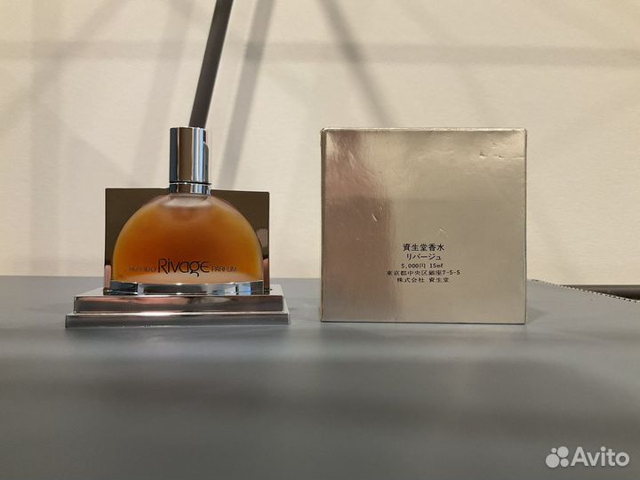 Rivage Shiseido 15 мл духи винтажные