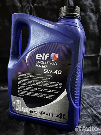 Масло моторное Elf Evolution 900 NF 5W-40 (4L)