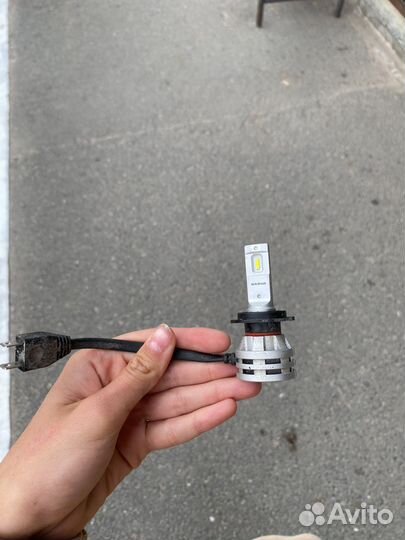 Лампочка светодиодная, ближний свет H7