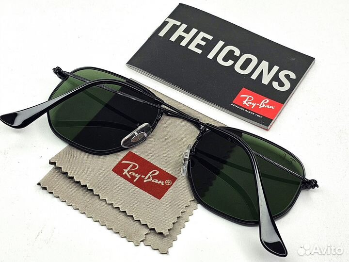 Очки Ray Ban 3548 N Hexagonal Зелёные