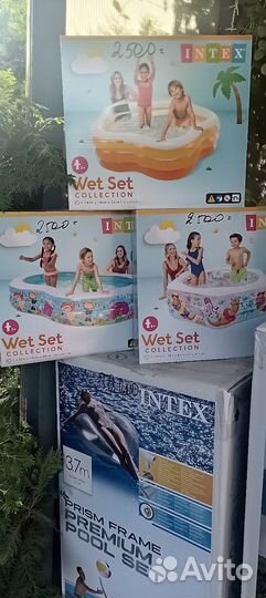 Детские бассейны intex