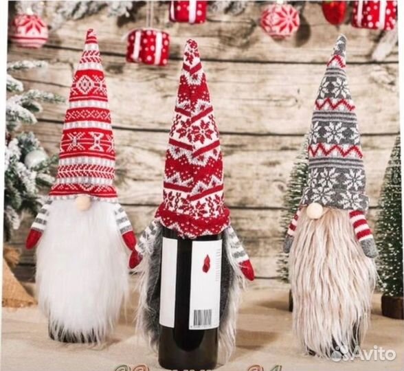 Украшение на бутылку